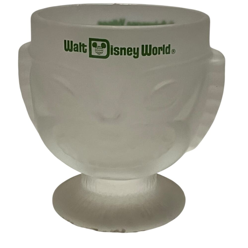 Walt Disney World Polynesian Village Tiki Frosted Glass - Picture 2 of 4